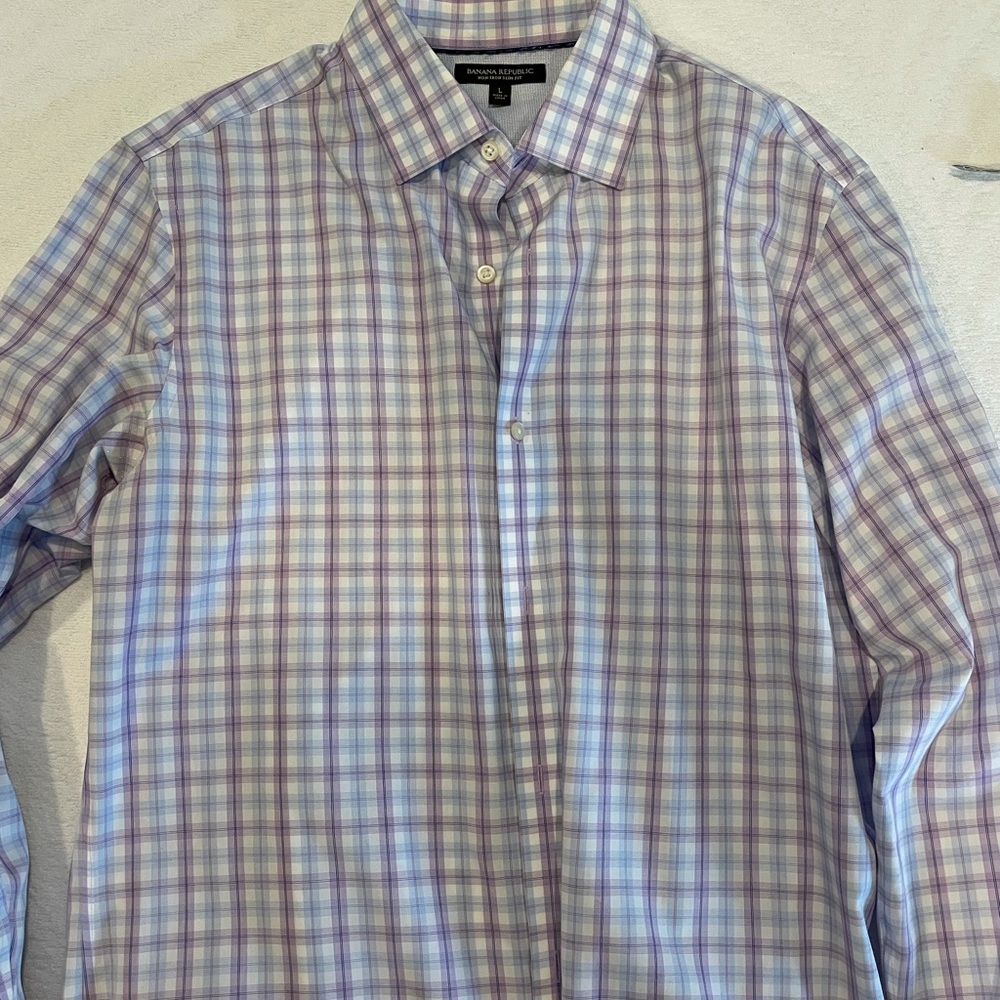 Banana Republic Non Iron slim fit button down